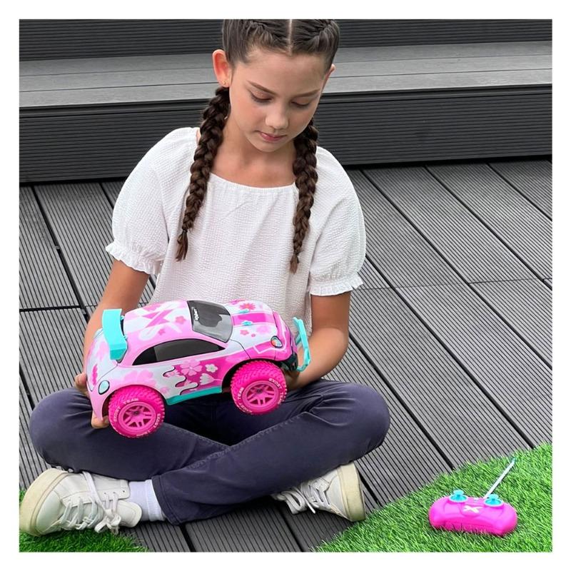 إكسوست - سيارة بيكسي بجهاز تحكم عن بعد لون وردي