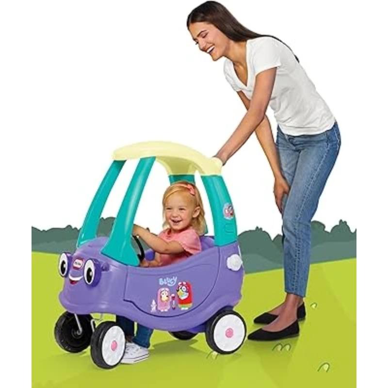 Little Tikes Bluey Grannies Coupe Ride-On Car – Interactive Fun for Kids