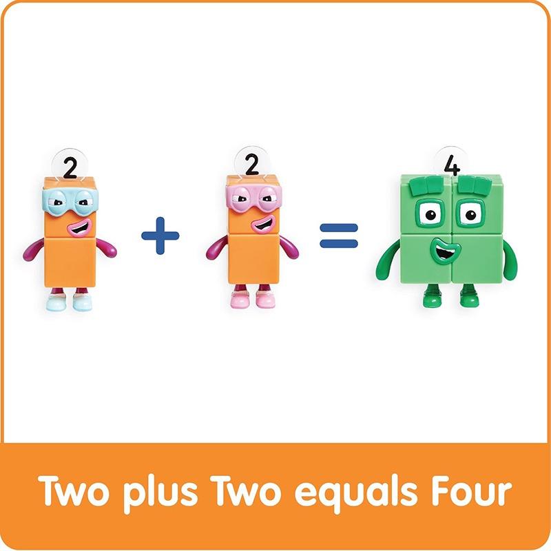 Numberblocks Four and The Terrible Twos Figure Pack