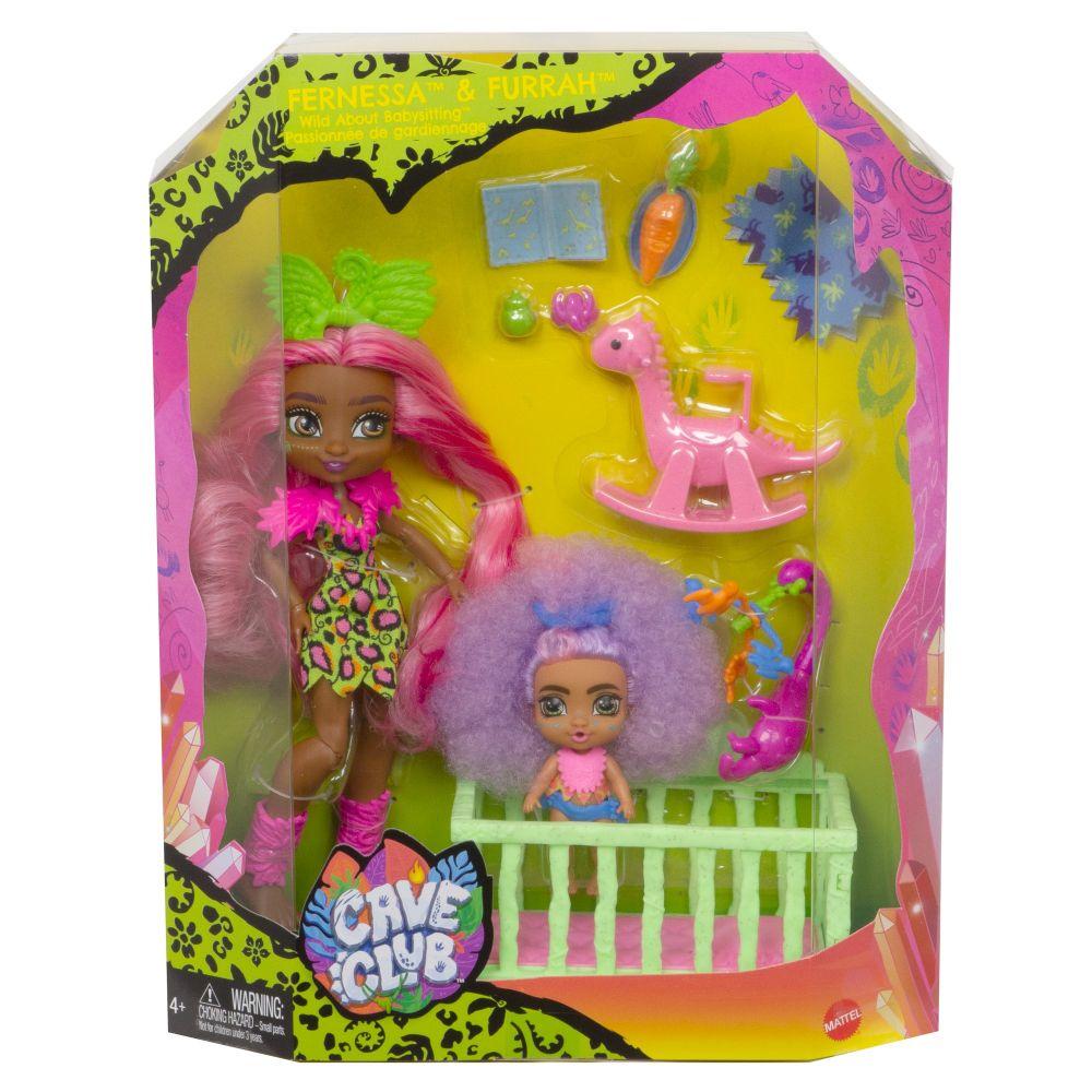 Cave Club Wild About Babysitting Playset