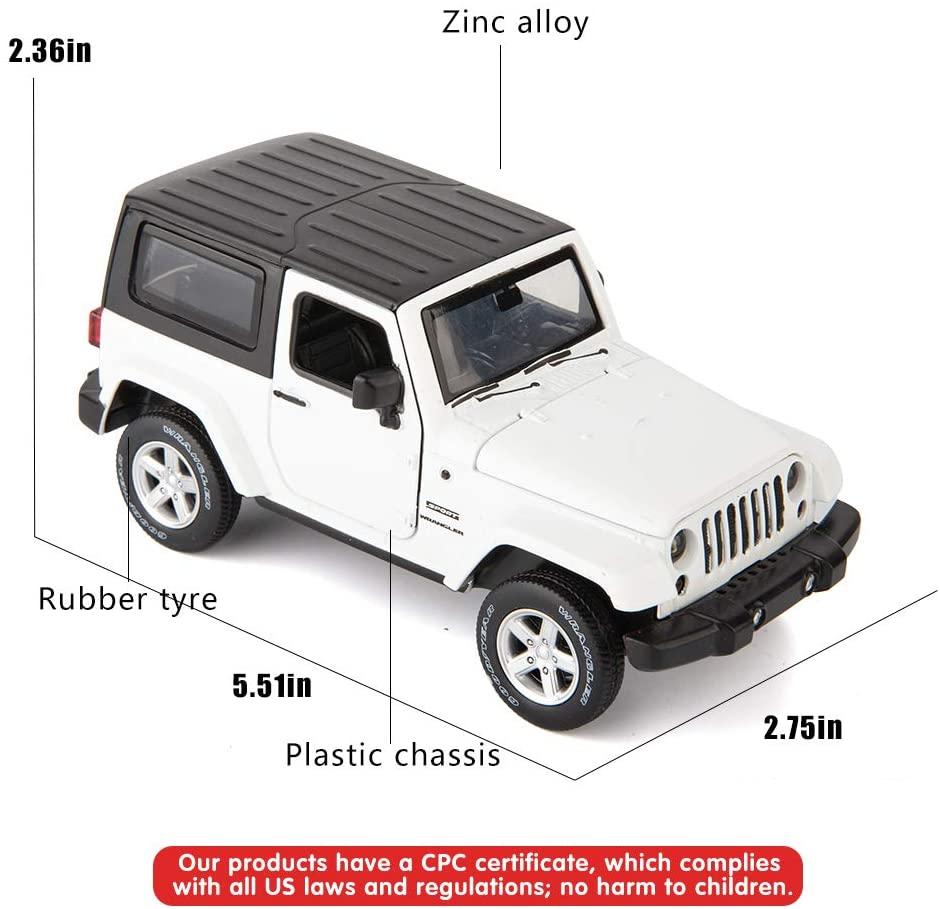 سبيد ميتال - سيارة جيب رانجلر لون أبيض