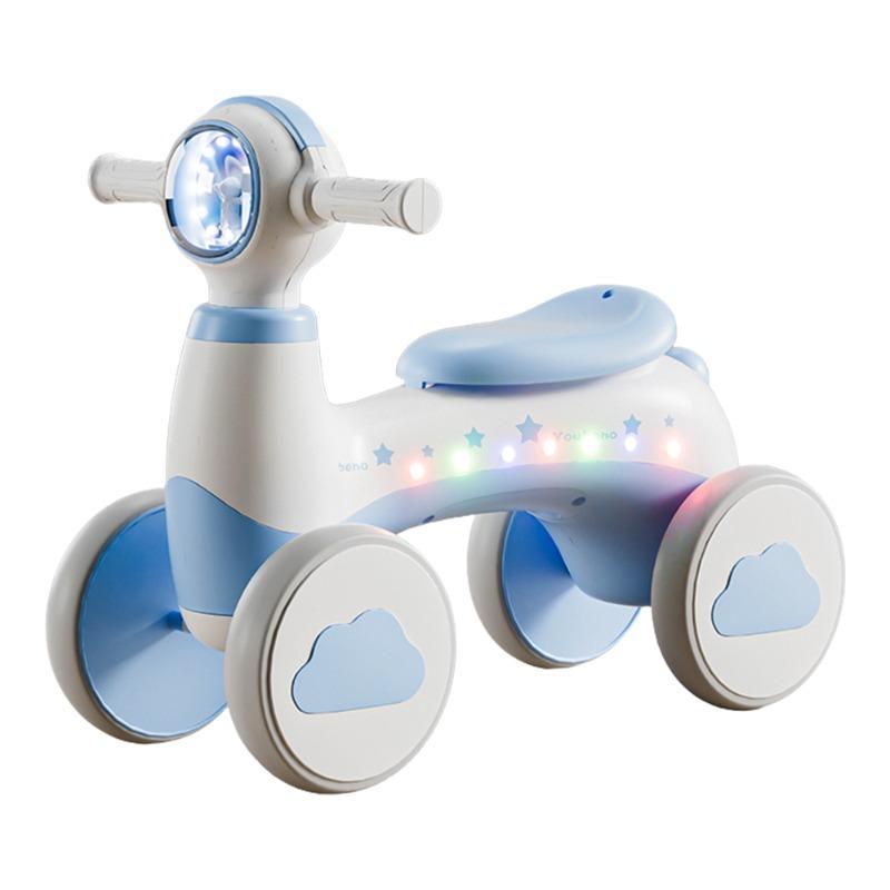 Smart Balance Bike With Light And Sound - Blue
