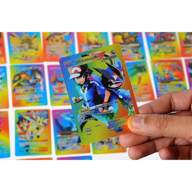 Pokemon Golden Playing Card Game Multishapes