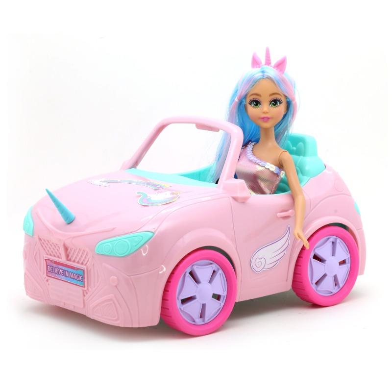 Dreameez Unicorn Doll with Car