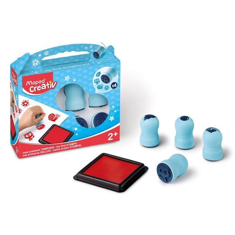 مابيد - مجموعة الطوابع الابداعية - 4 أشكال مختلفة