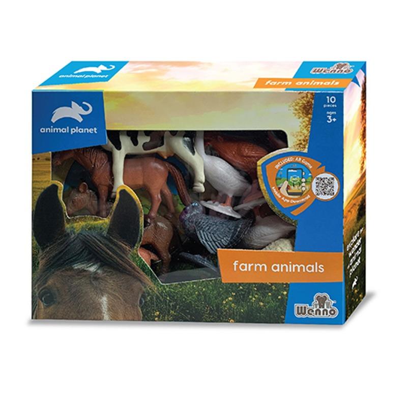 وينو - مجسمات حيوانات المزرعة 10 قطع