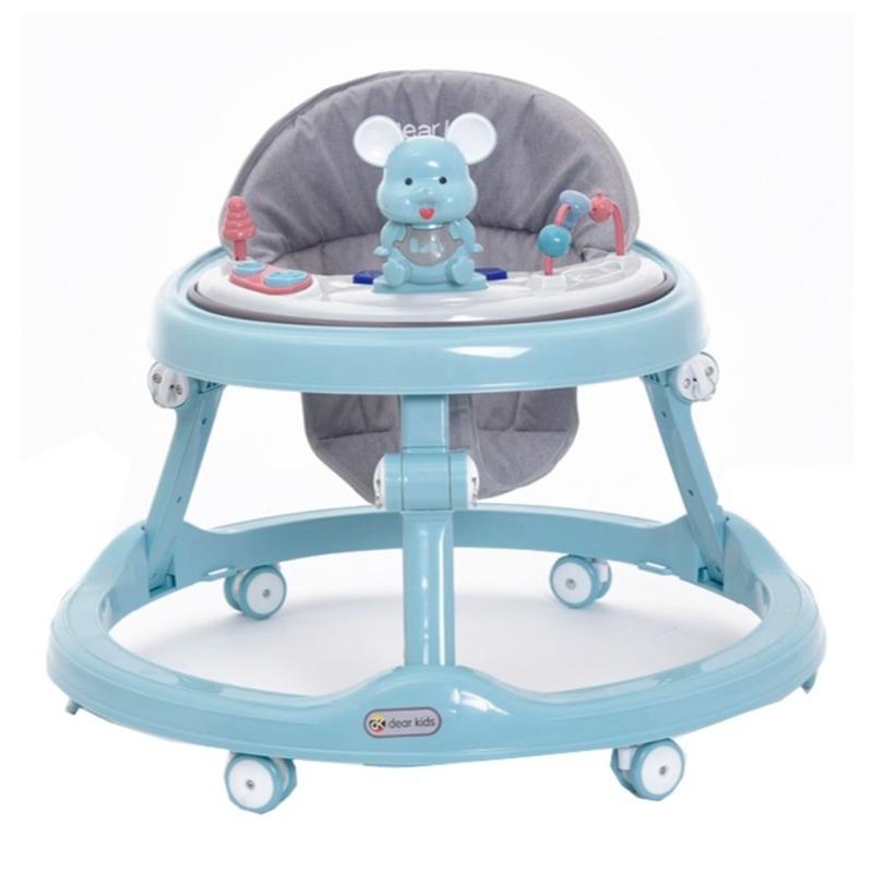 Baby Car Walker - Blue Mouse