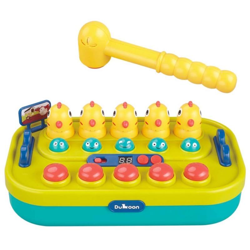 Little Chicken Whack A Mole Game With Hammer
