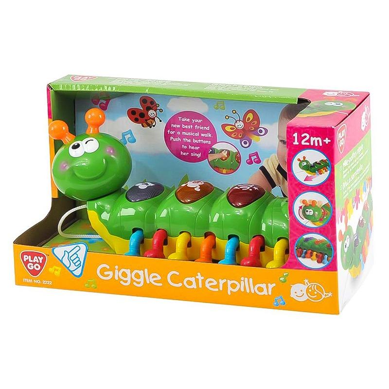 PlayGo Musical Caterpillar With Lights And Sounds