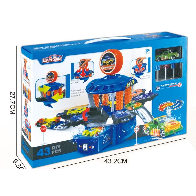 مجموعة غسيل سيارات الشرطة متعددة الوظائف مع تغيير الألوان