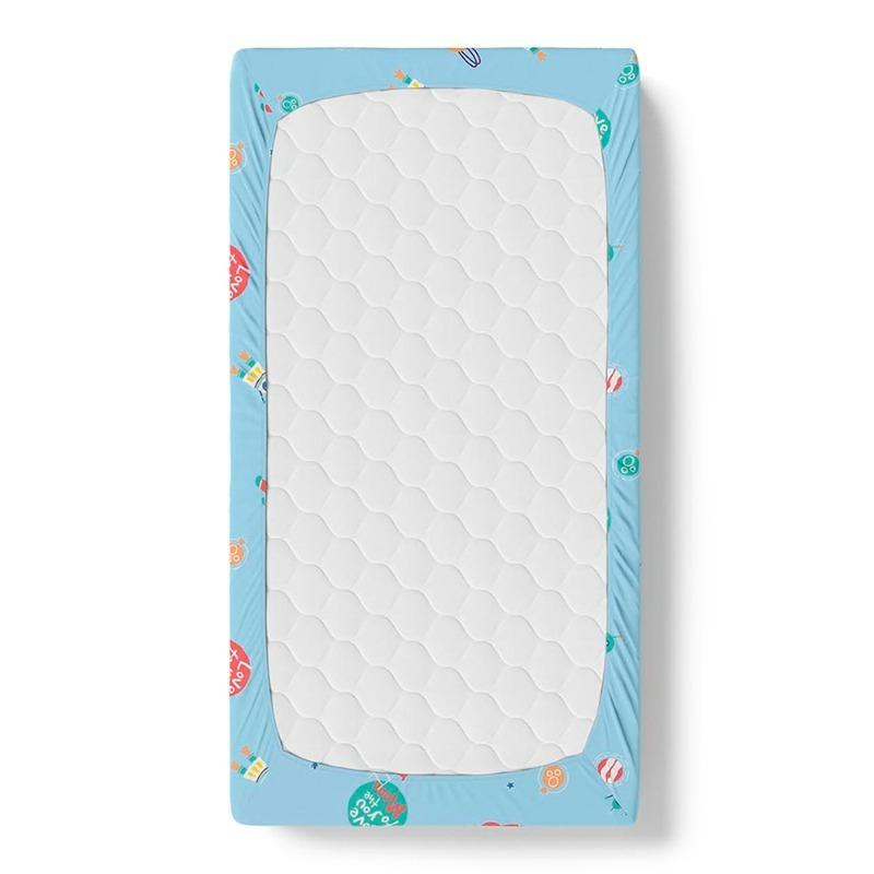 ملاءة سرير الطفل القطنية من رابيتات - تصميم يحيط بمرتبة السرير