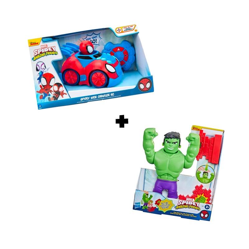 شخصية هالك + سيارة سبايدي من مارفل