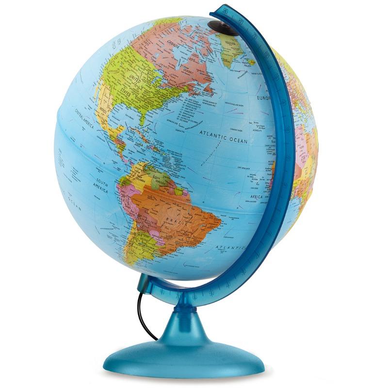 Tecnodidattica Night & Day Illuminated And Revolving Globe
