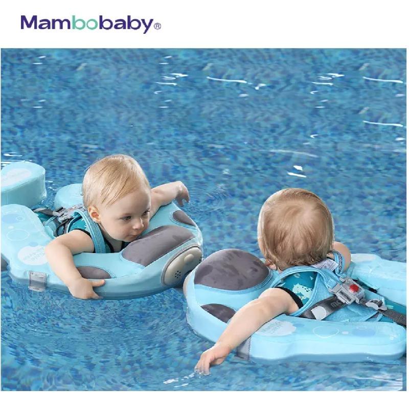 Mambo Baby Seals Chest Float ( 3 months - 4 yrs)- Blue