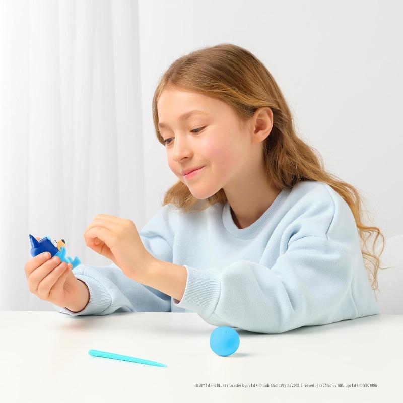 Hey Clay Blue Colorful Modeling Air Clay - 5 Cans