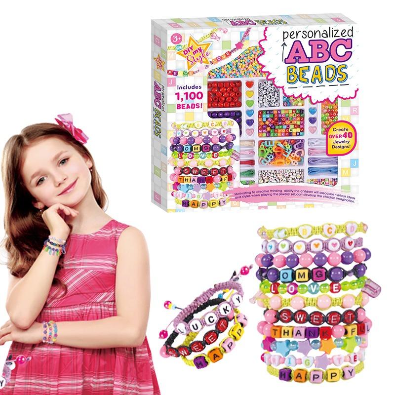 مجموعة صنع اساور الخرز للفتيات