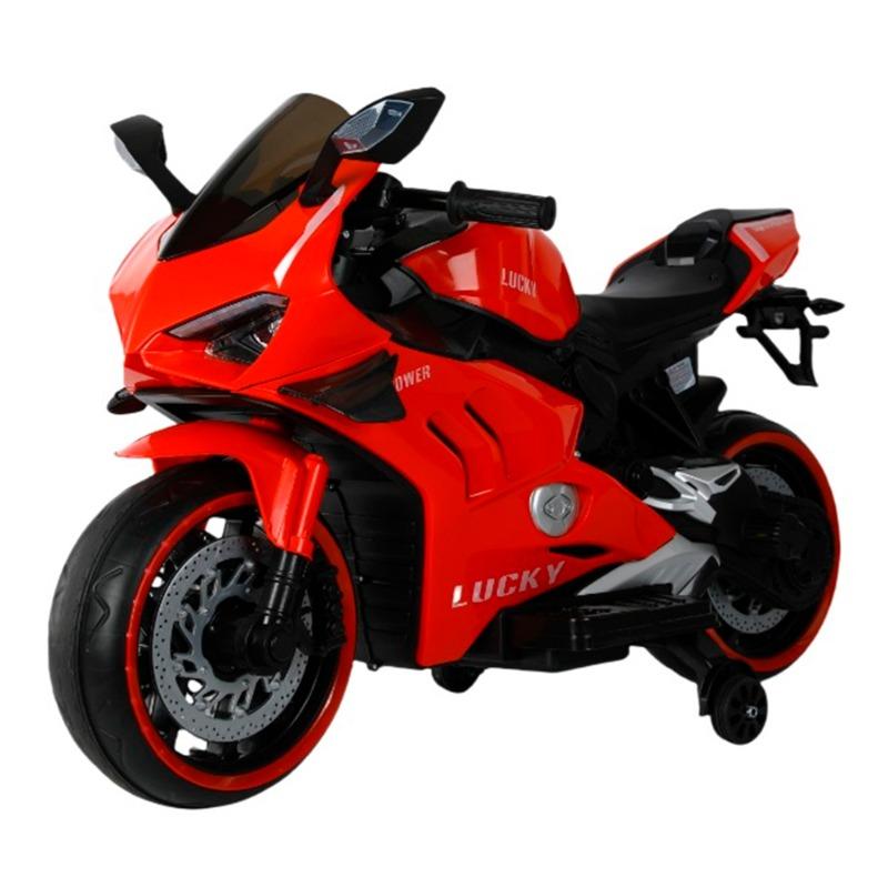 دراجة نارية لاكي مزدوجة مسرع اليد ومكابح الساق