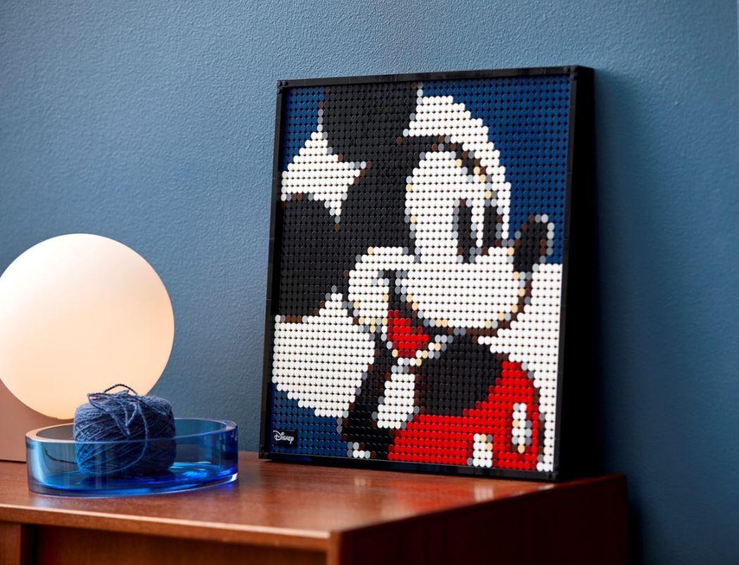 ليجو - بورتريه آرت ديزني ميكي ماوس