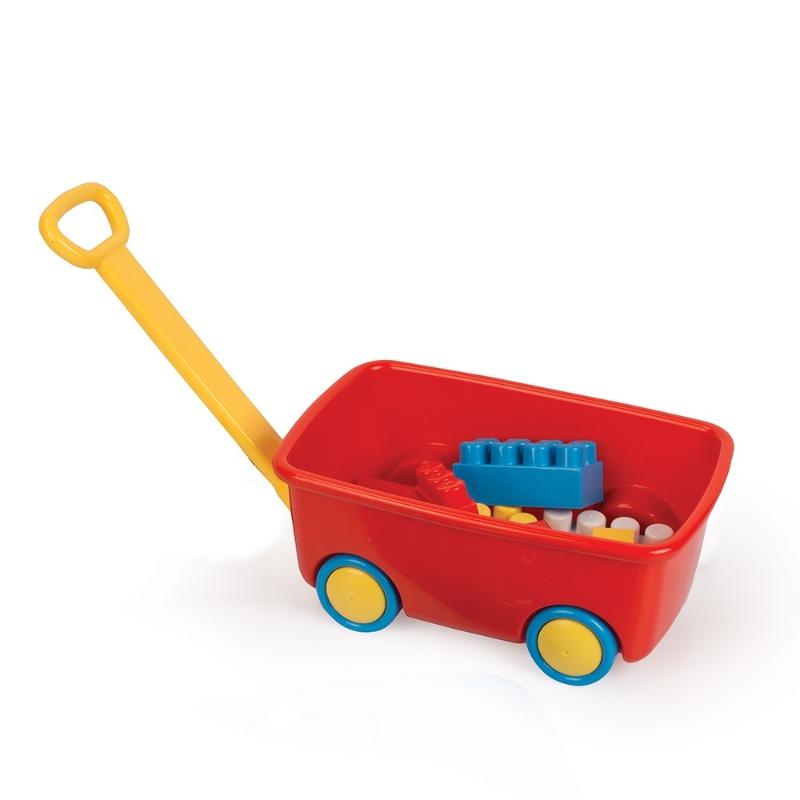 Dolu My 1st Trolley With Blocks - 28 Pcs