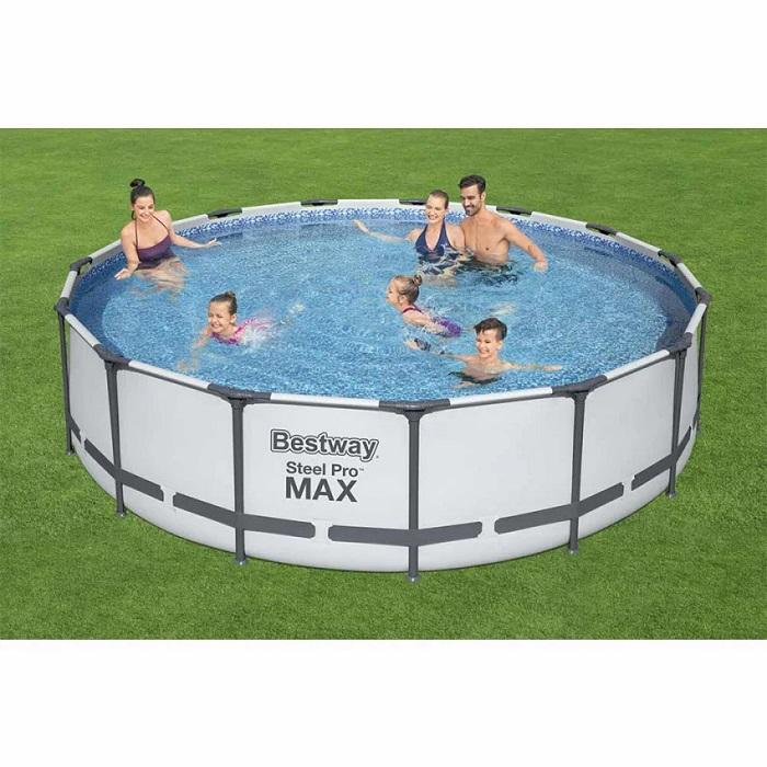Bestway Large Round Steel Pro Max Pool