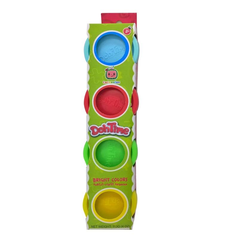 كوكو ميلون - مجموعة الصلصال 4 لون