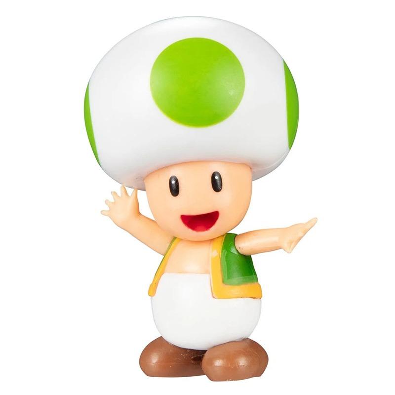 Nintendo Super Mario Wave Green Toad Mini Figure