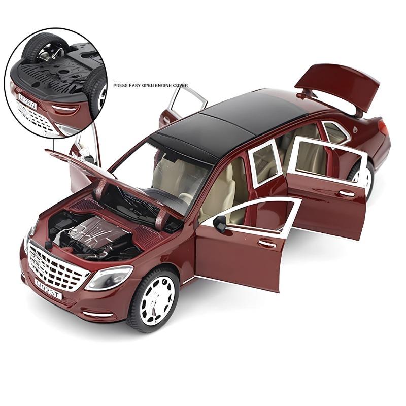 Zep 1:24 Scale Maybach S600 Pullman Metal Alloy Vehicle - Brown