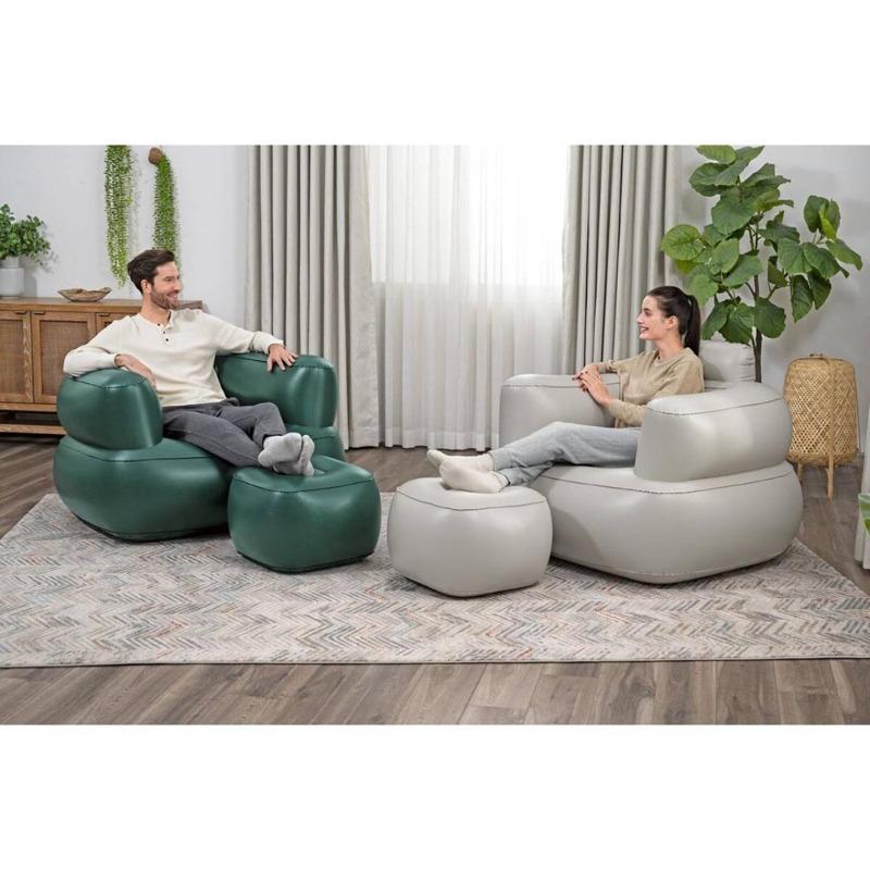 Bestway Inflatable Armchair with Footrest