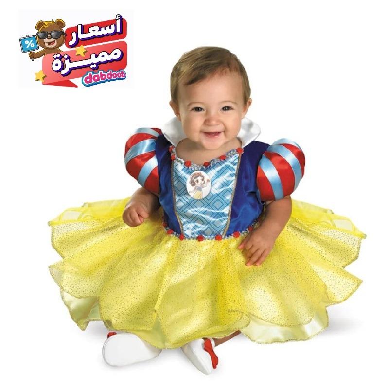 والت ديزني - زي الأميرة سنو وايت الكلاسيكي للأطفال - 12 الى 18 شهرا
