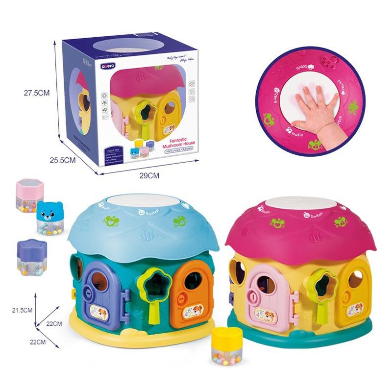 Abero Musical Mushroom House Toys - Multicolor