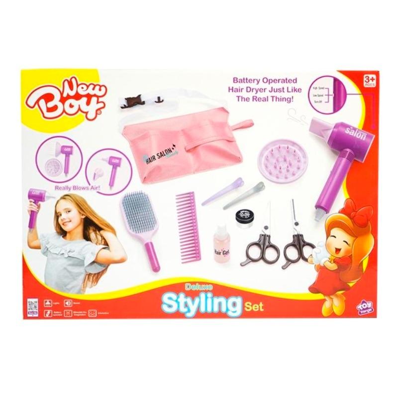 New Boy Deluxe Styling Set Hair Dryer