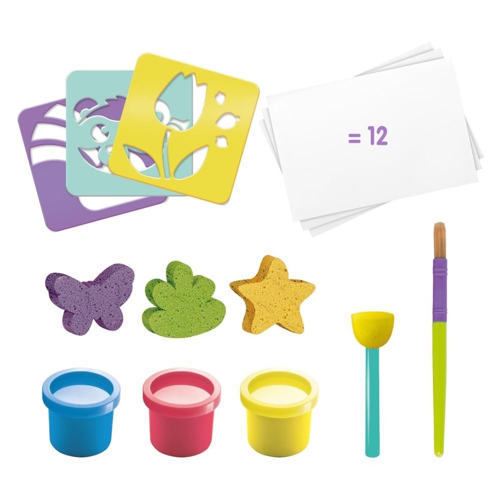 سوبر جرين - مجموعة الرسم بالاسفنج