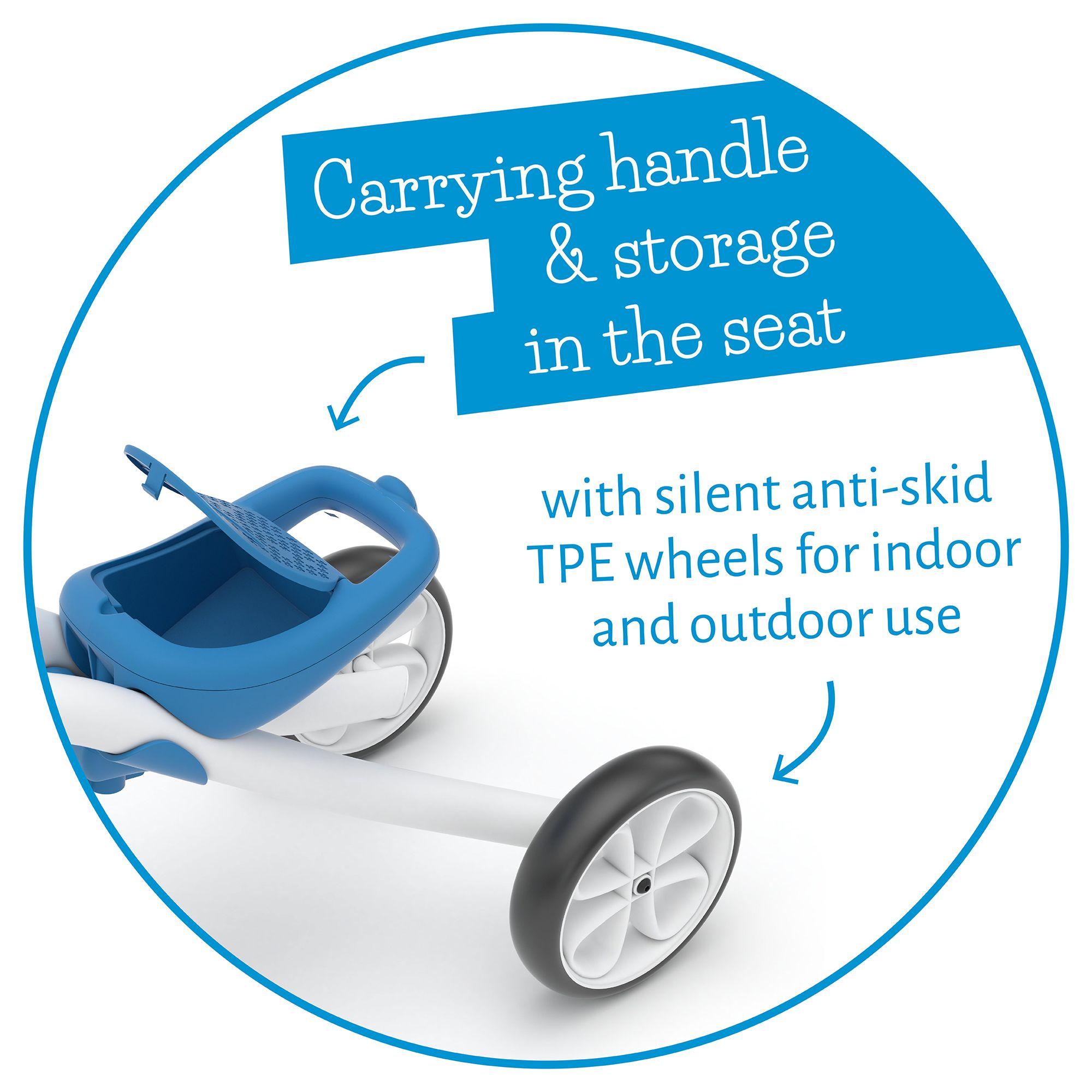 شيلافيش - دراجة 4 عجلات للأطفال لون أزرق