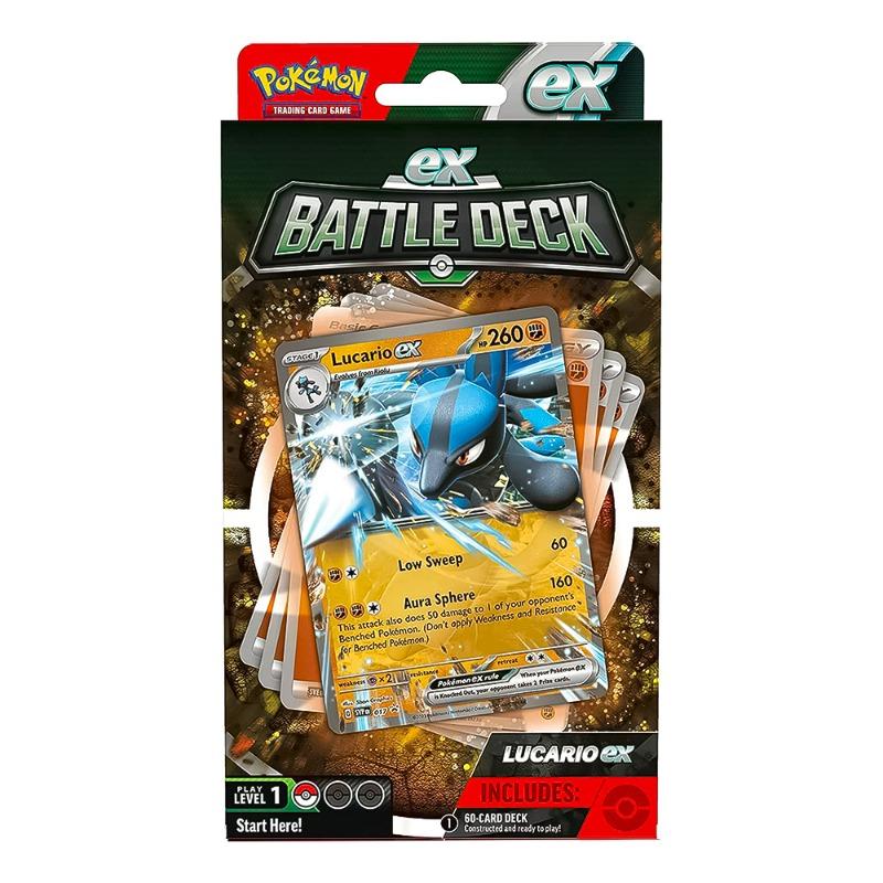 بوكيمون - مجموعة بطاقات باتل ديك 60 بطاقة