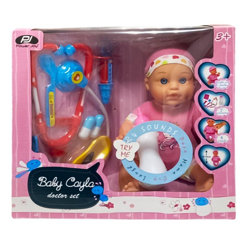 Power Joy Baby Cayla Doctor Set - 30 Cm