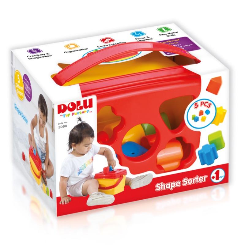 دولو - لعبة دلو فرز الأشكال