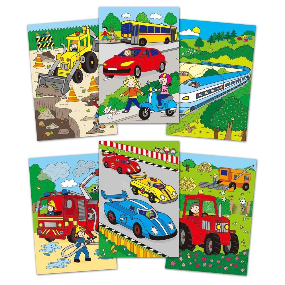 Galt Water Magic Colouring Kit - Vehicles