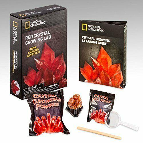National Geographic Red Crystal Growing Lab Kit
