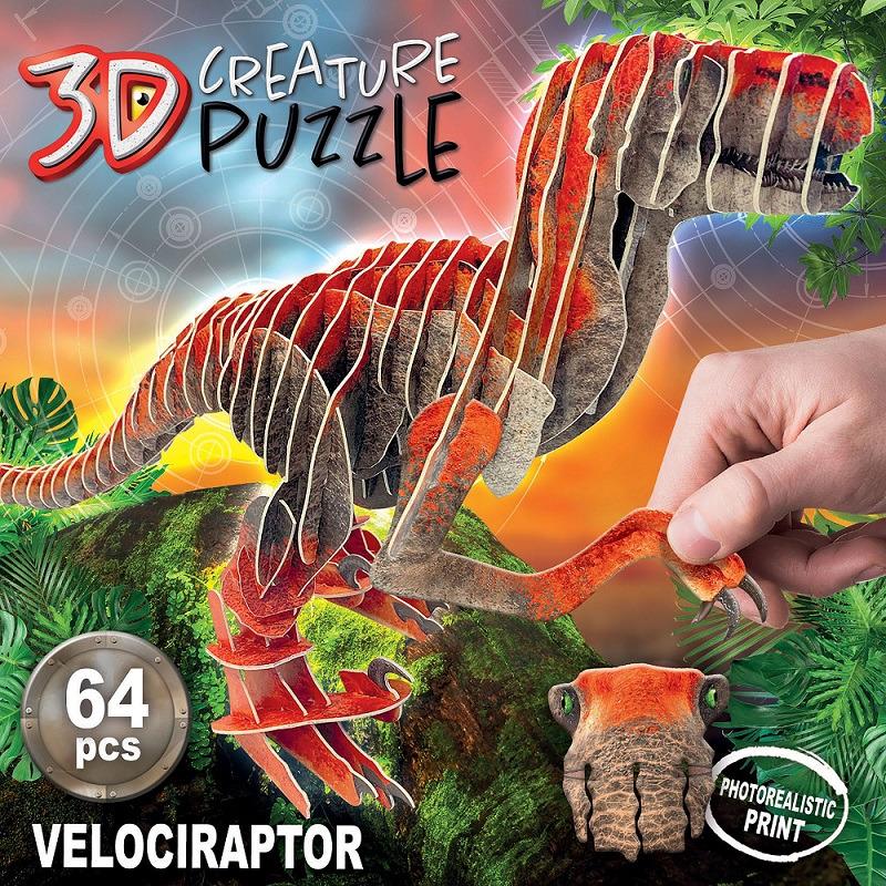 Educa Velociraptor 3D Creature Puzzle