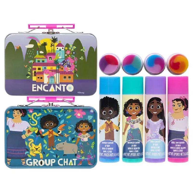 Disney Encanto Lip Balm With Tin Box - 4pcs