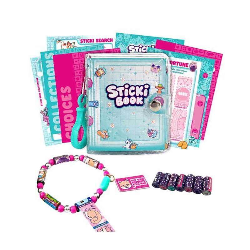 Sticki Rolls Sticki Band And Book Jewelry Kit