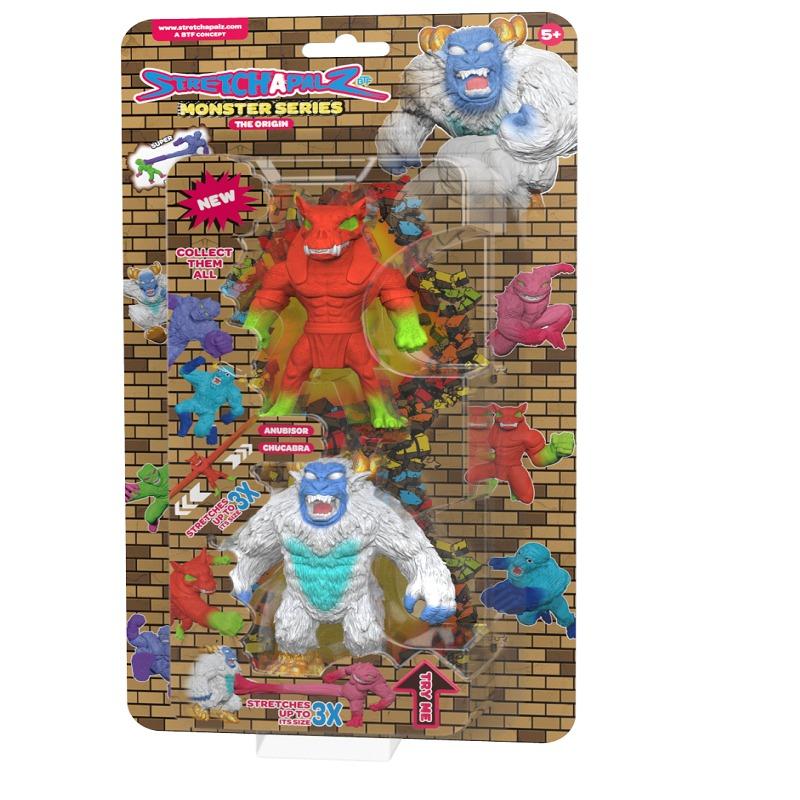Double Pack Mini Stretchapalz Monster