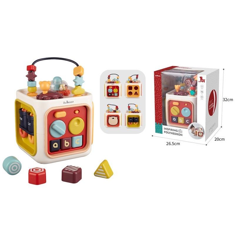 Inspiring Polyhedron Shape Sorter