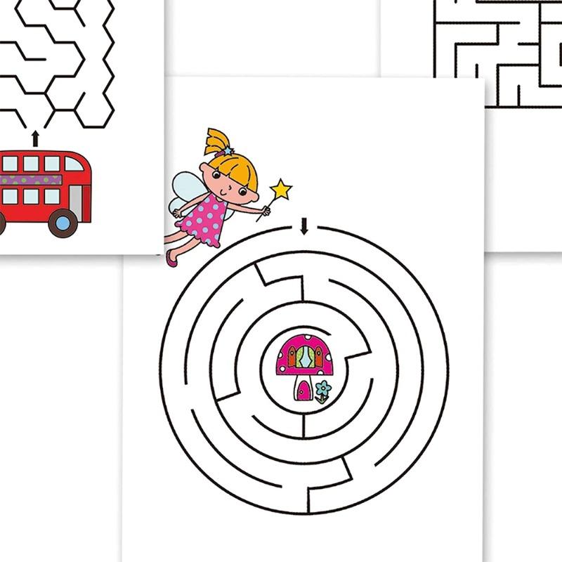 Galt Maze Pad And Coloring Book