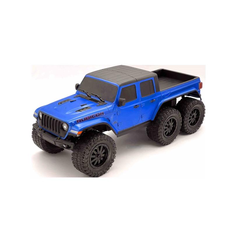 D-Power 1:10 Remote Control Jeep Gladiator 6 Wheels - Blue