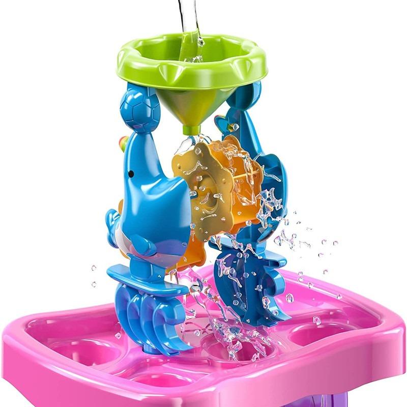 Donloyon Water Play Activity Tower - Pink