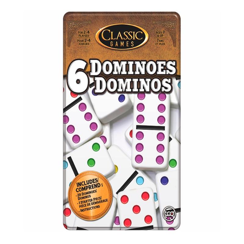 Tcg Classic Game 6 Dominos In A Tin