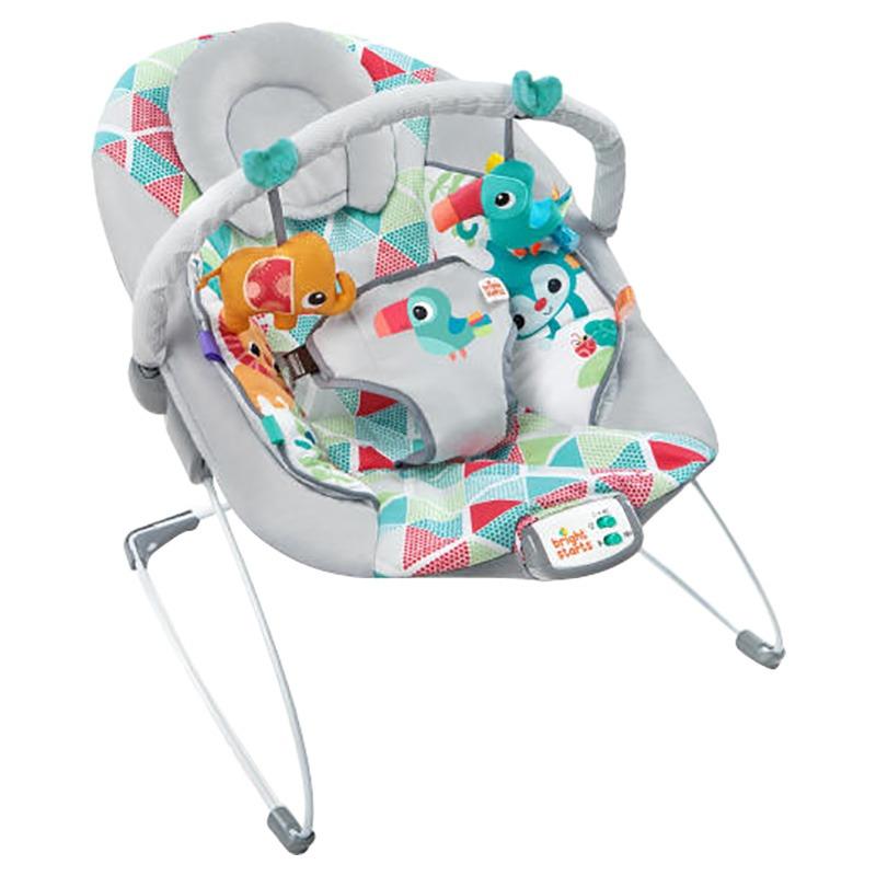 Bright Starts Toucan Tango Bouncer - Grey