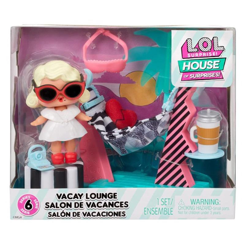L.O.L. Surprise! HOS Furniture Playset with Doll