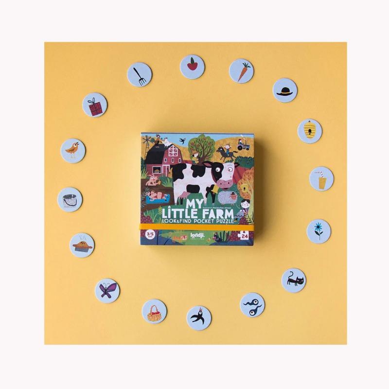 Londji - Puzzle My Little Farm Set 24Pcs